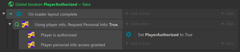 Player pre-auth