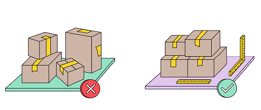Multi-seat cargo measurement scheme